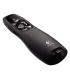 Logitech R400 Presentador Laser Inalambrico - Radio de Accion 15m - Color Negro