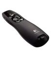 Logitech R400 Presentador Laser Inalambrico - Radio de Accion 15m - Color Negro