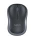 Logitech M185 Raton Inalambrico 1000dpi - 3 Botones - Uso Ambidiestro - Color Negro/Gris