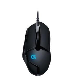 Logitech G402 Hyperion Fury Raton USB 4000dpi - 7 Botones Programables - Iluminacion LED - Uso Diestro - Color Negro