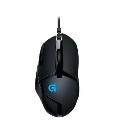 Logitech G402 Hyperion Fury Raton USB 4000dpi - 7 Botones Programables - Iluminacion LED - Uso Diestro - Color Negro