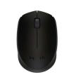 Logitech B170 Raton Inalambrico 1000dpi - 3 Botones - Uso Ambidiestro - Color Negro