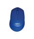 Logitech M330 Silent Plus Raton Inalambrico 1000dpi - Silencioso - 3 Botones - Uso Diestro - Color Azul