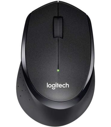 Logitech B330 Silent Plus Raton Inalambrico USB 1000dpi - Silencioso - 3 Botones - Uso Diestro - Color Negro