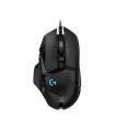 Logitech G502 Hero Raton USB 16000dpi - 10 Botones Programables - Iluminacion LED - Uso Diestro - Cable de 2.10m - Color Negro