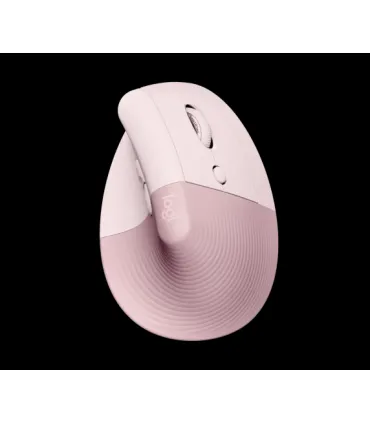 Logitech Lift Raton Vertical Bluetooth e Inalambrico USB 4000dpi - 5 Botones - Uso Diestro