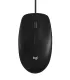 Logitech M100 Raton USB 1000dpi - 3 Botones - Uso Ambidiestro - Cable de 1.80m - Color Negro