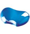 Fellowes Crystal Reposamuñecas Flexible de Gel - Resistente a las Manchas - Color Azul