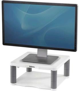 Fellowes Soporte para Monitor Premium - Ajustable en 5 Alturas - Hasta 36kg - Color Gris