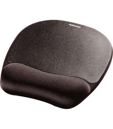 Fellowes Alfombrilla con Reposamuñecas Espuma Memory Foam - Confort Excepcional - Color Negro