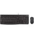Logitech MK120 Pack USB Teclado + Raton 1000dpi 3 Botones - Uso Ambidiestro - Color Negro