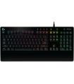Logitech G213 Prodigy Teclado Gaming USB - Retroiluminacion RGB - Resistente a Salpicaduras - Reposamuñecas - Cable de 1.80m - C