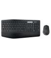 Logitech MK850 Performance Pack Inalambrico USB Teclado con Reposamuñecas + Raton 1000dpi 7 Botones - Uso Diestro - Color Negro
