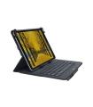 Logitech Universal Folio Funda con Teclado Inalambrico para Tablets de 9" a 10" - Bluetooth 3.0 - Color Negro