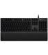 Logitech G513 Teclado Mecanico Gaming USB - Teclas Mecanicas GX Brown - Iluminacion RGB Lightsync - Superficies de Metal - Repos