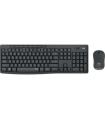 Logitech MK295 Pack Inalambrico Teclado + Raton 1000dpi 3 Botones - Teclas y Botones Silenciosos - Uso Ambidiestro - Color Negro