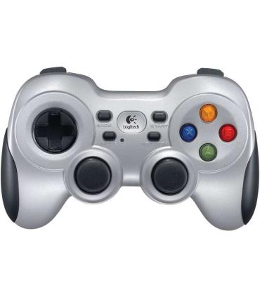 Logitech F710 Mando/Gamepad Inalambrico USB - Para PC - 12 Botones - Color Plata/Negro