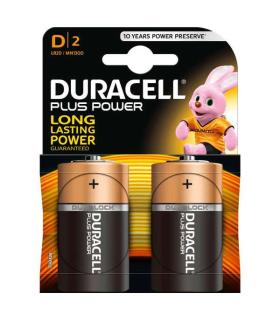 Duracell MN1300B2 Pilas Alcalinas D LR20 1.5V Plus Power (2 unidades