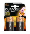 Duracell MN1300B2 Pilas Alcalinas D LR20 1.5V Plus Power (2 unidades)