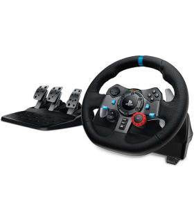 Logitech G29 Driving Force Juego de Volante y Pedales Compatible con PS3, PS4, PS5 y PC - Giro 900º - Efecto Force Feedback - Fr