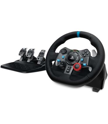 Logitech G29 Driving Force Juego de Volante y Pedales Compatible con PS3, PS4, PS5 y PC - Giro 900º - Efecto Force Feedback - Fr