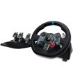 Logitech G29 Driving Force Juego de Volante y Pedales Compatible con PS3, PS4, PS5 y PC - Giro 900º - Efecto Force Feedback - Fr
