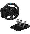Logitech G923 Trueforce Juego de Volante y Pedales de Carreras Compatible con PS4, PS5 y PC - LEDS Indicador RPM - Giro 900º - E