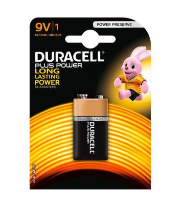 Duracell MN1604B1 Pila Alcalina 9V 6LP3146 Plus Power (1 unidad
