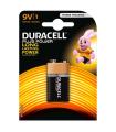 Duracell MN1604B1 Pila Alcalina 9V 6LP3146 Plus Power (1 unidad)