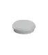 Dahle 95524 Pack de 10 Imanes para Pizarra Blanca - Diametro de 24mm - Color Blanco