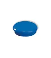 Dahle 95524 Pack de 10 Imanes para Pizarra Blanca - Diametro de 24mm - Color Azul