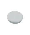 Dahle 95532 Pack de 10 Imanes para Pizarra Blanca - Diametro de 32mm - Color Gris