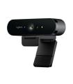 Logitech Brio Webcam 4K Ultra HD - HDR - Grabacion 4K - Zoom Digital 5X - Color Negro