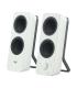 Logitech Z207 Altavoces 2.0 Bluetooth - 10W - Sonido Estereo - Entrada Jack 3.5 mm - Color Blanco