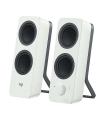 Logitech Z207 Altavoces 2.0 Bluetooth - 10W - Sonido Estereo - Entrada Jack 3.5 mm - Color Blanco