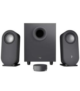 Logitech Z407 Altavoces 2.1 Bluetooth - 80W - Subwoofer 20W - Micro USB, Entrada Jack 3.5mm - Control Inalambrico - Color Negro