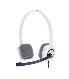 Logitech H150 Auriculares con Microfono - Microfono Plegable - Diadema Ajustable - Almohadillas Acolchadas - Controles en Cable.