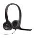 Logitech H390 Auriculares con Microfono Plegable USB - Diadema Ajustable - Almohadillas Acolchadas - Controles en Cable - Cable.