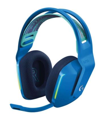 Logitech G733 Auriculares Gaming Inalambricos DTS 7.1 con Microfono - Tecnologia Lightspeed - Iluminacion RGB - Autonomia hasta.