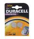 Duracell DL2032B2 Pila de Boton de Litio CR2032 3V (2 unidades