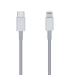 Aisens Cable Lightning a USB-C USB 2.0 - Lightning/M-USB-C/M - 2.0m - Color Blanco