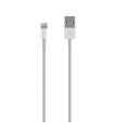 Aisens Cable Lightning a USB 2.0, Lightning/M-USB A Macho - 0.5m - Color Blanco