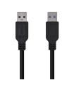 Aisens Cable USB 3.0 - Tipo A/M-A/M - 3.0M - Color Negro