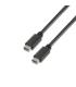 Aisens Cable USB 2.0 3A - Tipo USB-C/M-USB-C/M - 2.0m - Color Negro