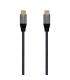 Aisens Cable USB 2.0 Aluminio 5A 100W E-MARK - USB-C/M-USB-C/M - 1.0M - Color Gris