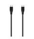 Aisens Cable USB 3.2 GEN2X2 20GBPS 8K@30Hz 5A 100W E-Marker - Tipo USB-C/M-USB-C/M - 0.6m - Color Negro