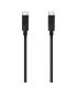 Aisens Cable USB 3.2 GEN2 10GBPS 4K@60Hz 5A 100W E-Marker - Tipo USB-C/M-USB-C/M - 3.0m - Color Negro