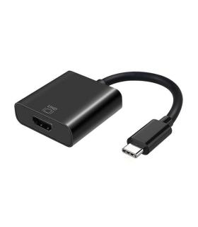 Aisens Conversor USB-C a HDMI 4K@60HZ - USB-C/M-HDMI/H - 15cm - Color Negro