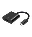 Aisens Conversor USB-C a HDMI 4K@60HZ - USB-C/M-HDMI/H - 15cm - Color Negro