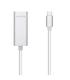 Aisens Conversor USB3.1 Gen1 USB-C a Ethernet Gigabit 10/100/1000 Mbps - 15cm - Color Plata